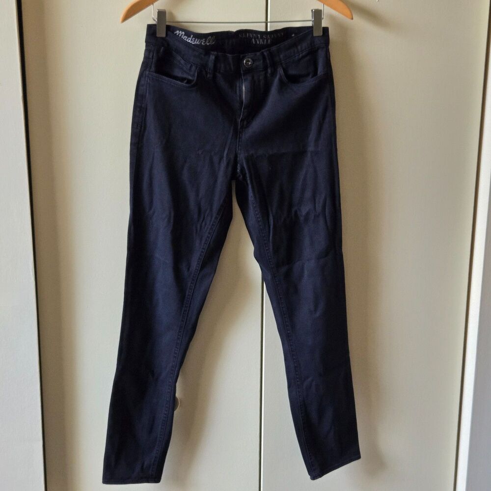 Madewell Skinny Skinny Ankle Jeans – Black – Size 28 – Stretch – Skinny Fit